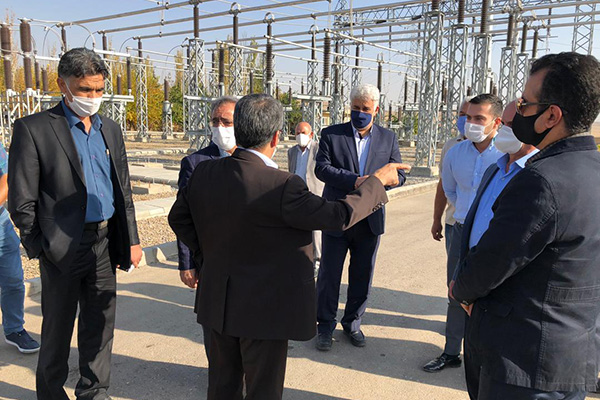 Visiting Zarrineh Roud Substation project